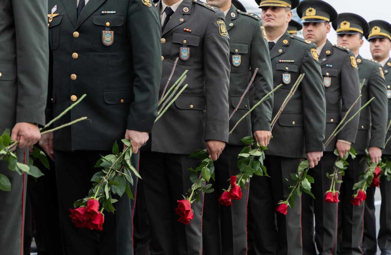 DİN heyətindən şəhidlərimizə sayğı duruşu - FOTO (VİDEO)